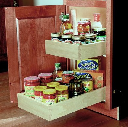 Kitchen: Crystal Base w/ Rollout Shelves