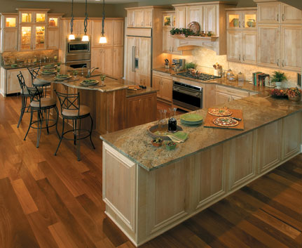 Kitchen: Entertainer's Delight—Maple and Cherry Elegance